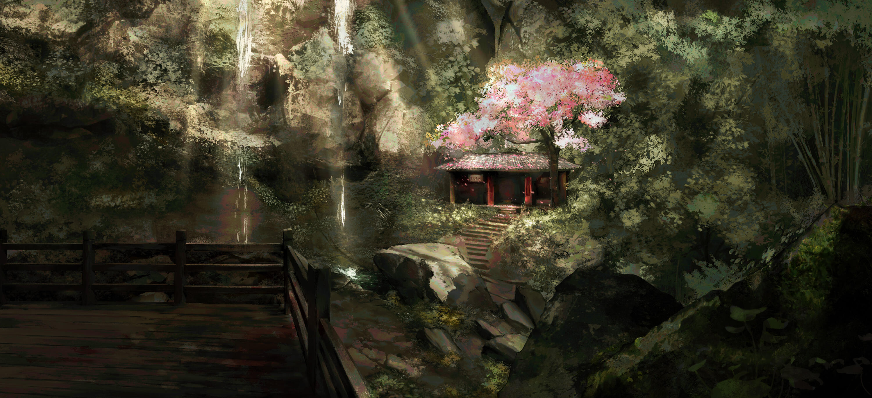 The Moon's Portrait - English logo